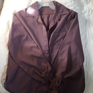 Plum perfect Diane Rich blouse